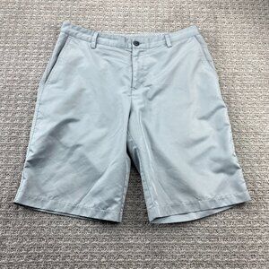 Adidas Golf Shorts Men 32 Gray CLIMALITE Short Pants Golfing Outdoor Chino Zip
